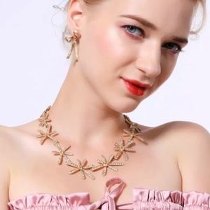 ISO pink crystal necklace